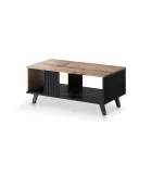 RANDOM LAW-1 COFFEE TABLE, COLOR: WOTAN OAK/BLACK order